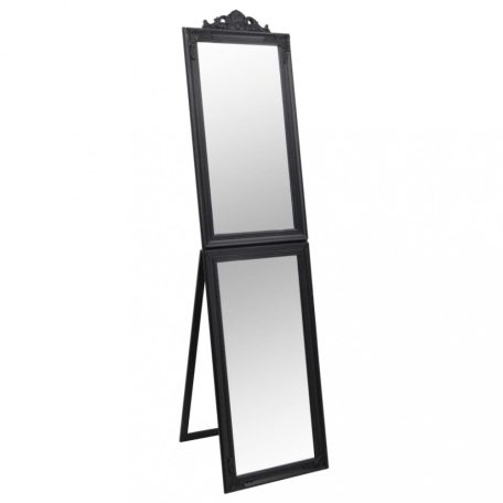 Fekete szabadon álló tükör 45x180 cm (351527)