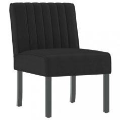 Fekete bársony szék