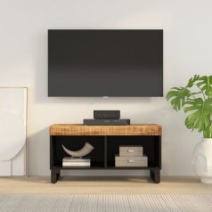 Tömör mangófa TV-szekrény 85 x 33 x 43,5 cm (352893)