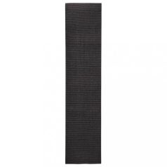 Fekete szizálszőnyeg kaparófához 66 x 300 cm