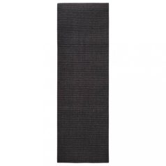 Fekete szizálszőnyeg kaparófához 80 x 250 cm