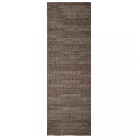 Barna szizálszőnyeg kaparófához 66 x 200 cm