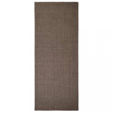 Barna szizálszőnyeg kaparófához 80 x 200 cm