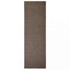 Barna szizálszőnyeg kaparófához 80 x 250 cm