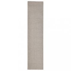 Homokszínű szizálszőnyeg kaparófához 80 x 350 cm